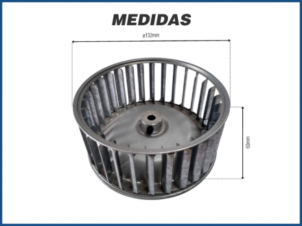 Eletroventiladores TURBINA DIREITA RED DOT 73R6151 Imagem 2