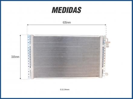 Condensadores CONDENSADOR UNIVERSAL SIST.MULTI-FLOW 14 X 25 X 32mm Imagem 1