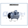 Compressores COMPRESSOR MAHLE IVECO DAILY/STRALIS 2.8 1999/2006 12V Imagem Miniatura 4