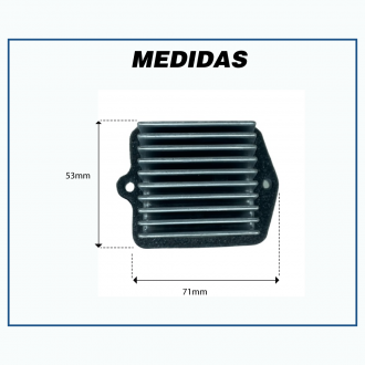 Elétricos RESISTÊNCIA DA CAIXA EVAPORADORA SUZUKI VITARA 2014 MITSUBISHI ASX / OUTLANDER Imagem 3