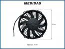 Eletroventiladores ELETROVENTILADOR 9" SOPRANTE VA07-AP8/LL-58S 12V BT Imagem Miniatura 2