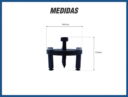 Ferramentas SACA EMBREAGEM COMP MAHLE PALIO / UNO / MOBI / GOL Imagem 2