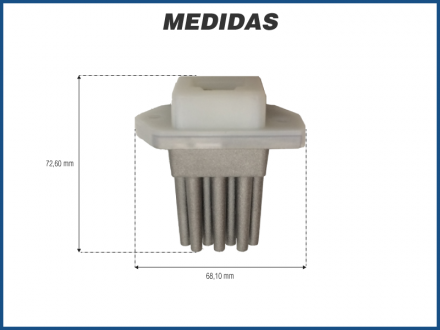 Elétricos RESISTÊNCIA CAIXA AC - NISSAN SENTRA Imagem 2