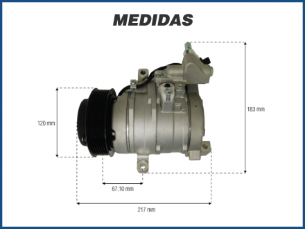 Compressores COMPRESSOR MAHLE - HONDA CIVIC 1.8 LXS / LXL / EXS - 2006>2011 Imagem 5