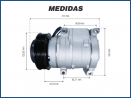 Compressores COMPRESSOR MAHLE - TOYOTA HILUX 3.0 16V DIESEL / NEW HOLLAND - 2005>2015 Imagem Miniatura 4