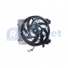 Eletroventiladores ELETROVENTILADOR AUXILIAR COM DEFLETOR CONDENSADOR CHEVROLET CORSA NOVO/MONTANA 02>05 OEM-244445191 Imagem Miniatura 0