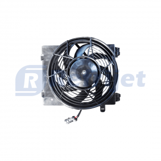 Eletroventiladores ELETROVENTILADOR AUXILIAR COM DEFLETOR CONDENSADOR CHEVROLET CORSA NOVO/MONTANA 02>05 OEM-244445191 Imagem 0