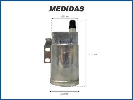 Filtros e Válvulas FILTRO SECADOR CHEVROLET VECTRA / ASTRA / ZAFIRA - 1999>2006 Imagem 2