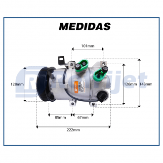 Compressores COMPRESSOR KIA CERATO - 2012>2014 Imagem 7