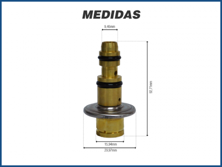 Filtros e Válvulas VÁLVULA TORRE DE CONTROLE DENSO - BMW / MERCEDES BENZ C180 Imagem 1