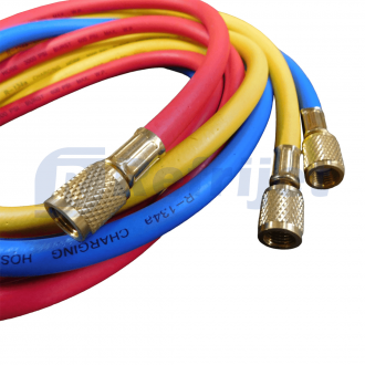 Gases e Ferramentas MANOMETRO COM MANGUEIRAS 1,5M - R-134A Imagem 5