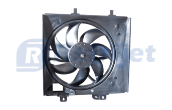 Eletroventiladores ELETROVENTILADOR COM DEFLETOR DO RADIADOR E CONDENSADOR PEUGEOT 208 CITROEN C3/AIRCROSS 1.4 E 1.6 2008>