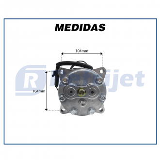 Compressores COMPRESSOR 7H15 - FLEX 4864 R134 Imagem 8