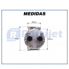 Compressores COMP. SANDEN  7H15 4109 12V 8PK 152MM CASE 8000 8800 2013> Imagem Miniatura 7