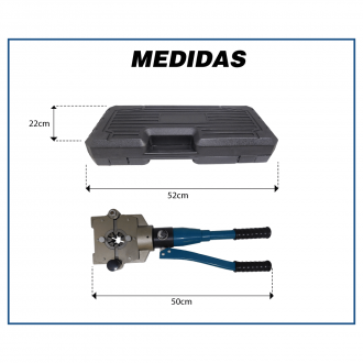 Ferramentas CLIPADEIRA MANUAL HIDRÁULICA PORTÁTIL P/ AÇO Imagem 8