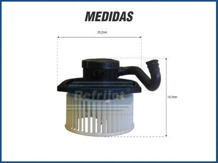 Motores MOTOR COM TURBINA CAIXA EVAPORADORA - MITSUBISHI PAJERO TR4 Imagem 4