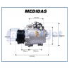 Compressores COMPRESSOR HONDA CRV PV7 Imagem Miniatura 7