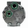 Compressores COMPRESSOR SANDEN REFRIJET 7H15 FLEX (8044) 8PK 132MM 24V 4 FUROS PASSANTES R134A CAMINHÃO VOLVO Imagem Miniatura 5