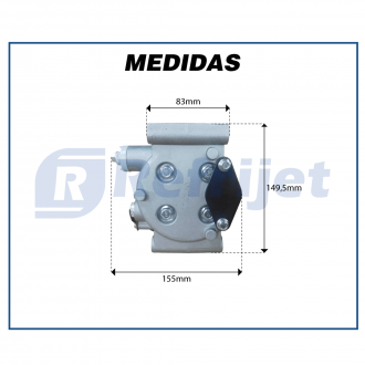 Compressores COMPRESSOR FORD FOCUS 1.8/2.0 MOTOR ZETEC POLIA 6PK 96MM Imagem 9