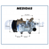 Compressores COMPRESSOR COROLLA 1.8 / 2.0 16V 2016 / 2023 Imagem Miniatura 7