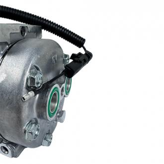 Compressores COMPRESSOR SANDEN REFRIJET 7H15 FLEX (4419) 2A 125MM 12V 4 FUROS PASSANTE R134A Imagem 6