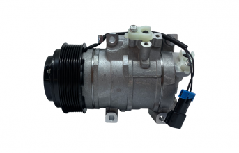 Compressores COMPRESSOR MODELO DENSO 10SRE18C MÁQUINA TRATOR JOHN DEERE 5078E - 12 VOLTS POLIA 8PK 126MM - OEM: 284680