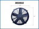 Eletroventiladores ELETROVENTILADOR 12V 12" IMOBRAS ASPIRANTE Imagem Miniatura 2