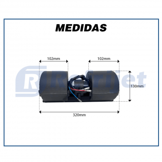 Motores MOTOR IMOBRAS EIXO DUPLO 100MM C/ CARACOL 3VEL. 12V Imagem 5