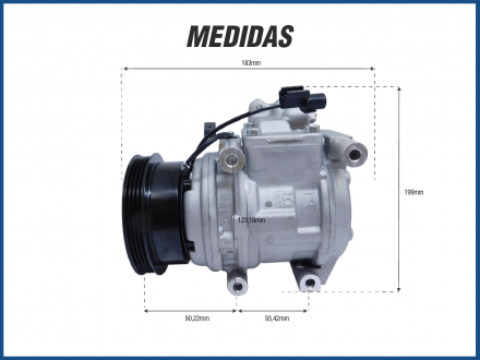 Compressores COMPRESSOR TUCSON/SPORTAGE 2005/2010 Imagem 4