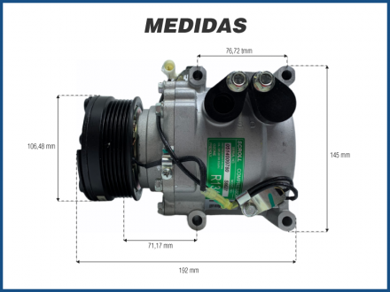 Compressores COMPRESSOR LIFAN X60 MODELO HCC Imagem 5