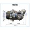 Compressores COMPRESSOR MODELO SANDEN SD7V16 DUSTER 1.3 TURBO 2022 > Imagem Miniatura 7