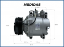 Compressores COMPRESSOR BEHR HONDA FIT 1.4 TRSA09 - 2003>2008 Imagem Miniatura 5