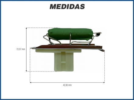 Elétricos RESISTÊNCIA CAIXA EVAPORADORA VOLKSWAGEN JETTA 4 PINOS Imagem 3