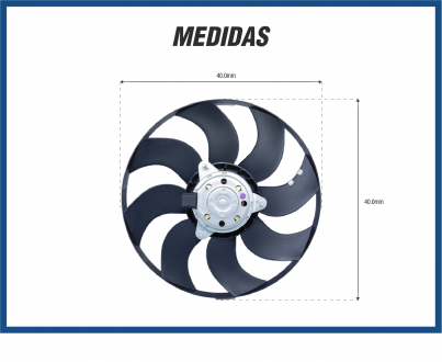 Eletroventiladores ELETROVENTILADOR DO RADIADOR FIAT DOBLO 1.2 / 1.6 / 1.8 2001> SISTEMA DENSO Imagem 2