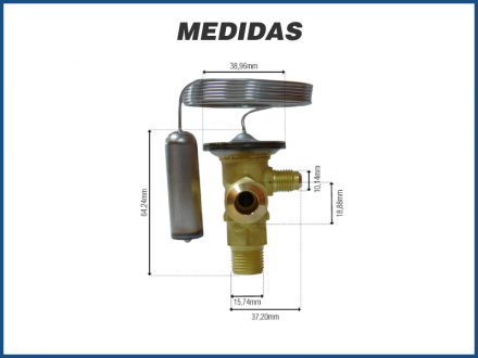 Filtros e Válvulas VÁLVULA EXP TES2 N 1,5M 068Z3403 Imagem 4