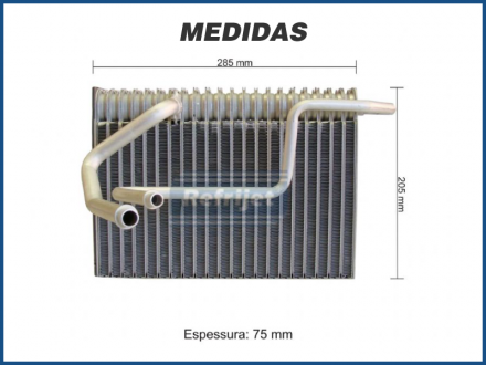 Evaporadores EVAPORADOR RENAULT MEGANE - 1997 Imagem 2