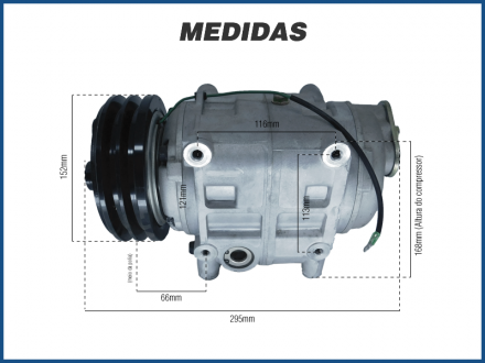 Compressores COMPRESSOR TM-31 R-134A Imagem 4