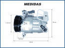 Compressores COMPRESSOR MAHLE - FIAT TORO / JEEP COMPASS 2017 2.0 / 2.4 TIGERSHARK Imagem Miniatura 4