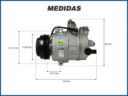 Compressores COMPRESSOR DELPHI - FORD FUSION - 2012>2018 Imagem 4