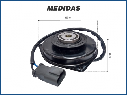 Motores ELETRO MOTOR VENTOINHA - HONDA CRV / FIT / CIVIC - 2006>2012 Imagem 2