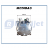 Compressores COMPRESSOR 5H14 - SD 4507 R-134A 24V 2A 132MM Imagem Miniatura 8