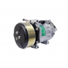 Compressores COMPRESSOR SANDEN SD7H15 8203 MAQUINA JCB POLIA PV8 124MM 12V OEM: 32008562 Imagem Miniatura 1