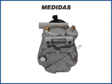 Compressores COMPRESSOR FORD FOCUS MOTOR SIGMA - 2009 Imagem 6