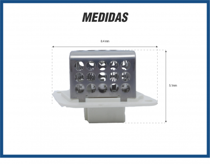 Elétricos RESISTÊNCIA DA CAIXA EVAPORADORA CHEROKEE 97/01 Imagem 3