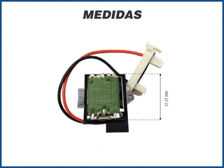 Elétricos RESISTÊNCIA CAIXA EVAPORADORA - RENAULT CLIO Imagem 2