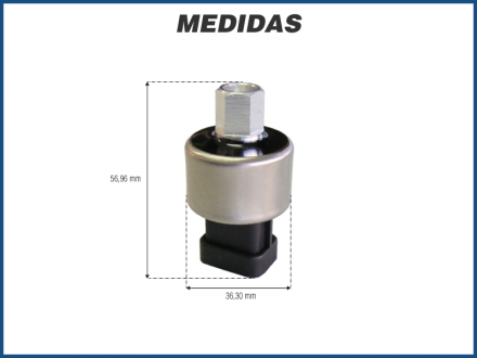 Elétricos PRESSOSTATO - CHEVROLET VECTRA - 4 PINOS INTERCALADOS - 1997>2001 Imagem 2