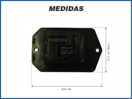 Elétricos RESISTÊNCIA CAIXA EVAPORADORA - HONDA CIVIC Imagem 2