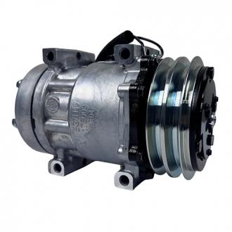 Compressores COMPRESSOR SANDEN REFRIJET 7H15 FLEX (4419) 2A 125MM 12V 4 FUROS PASSANTE R134A Imagem 4