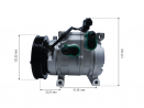 Compressores COMPRESSOR MAHLE - HYUNDAI HB20 1.0  2012> Imagem Miniatura 4