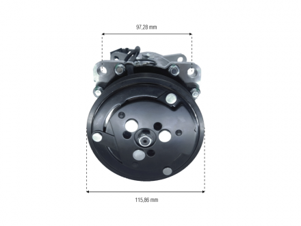 Compressores COMPRESSOR DELPHI - FIAT DUCATO / CITROEN JUMPER / PEUGEOT BOXER 2.8  2006>2017 Imagem 5